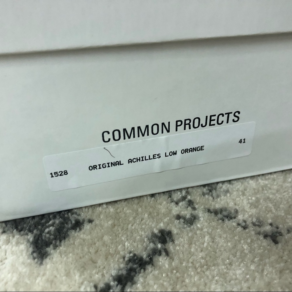 Common Projects Original Achilles Low Orange 41 - Picture 2 of 3
